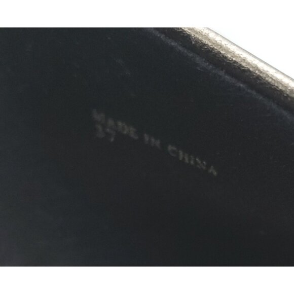 ALDO Womens Platform Peep Toe Heels Metallic Bronze Leather EUR 37/US 6.5-7 - Picture 6 of 10